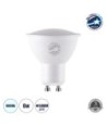 GLOBOSTAR® FLOODO 60099 Σποτ GU10 MR16 LED 6W 600lm 120° AC 220-240V IP20 Ψυχρό Λευκό 6000K - Lumileds SMD Chip - Μ5 x Π5 x Υ5.8cm - 3 Χρόνια Εγγύηση